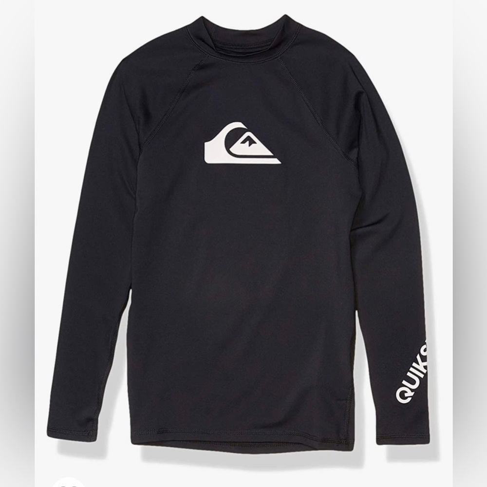 Quiksilver Boys' All Time Long Sleeve Youth Rashguard Surf Shirt